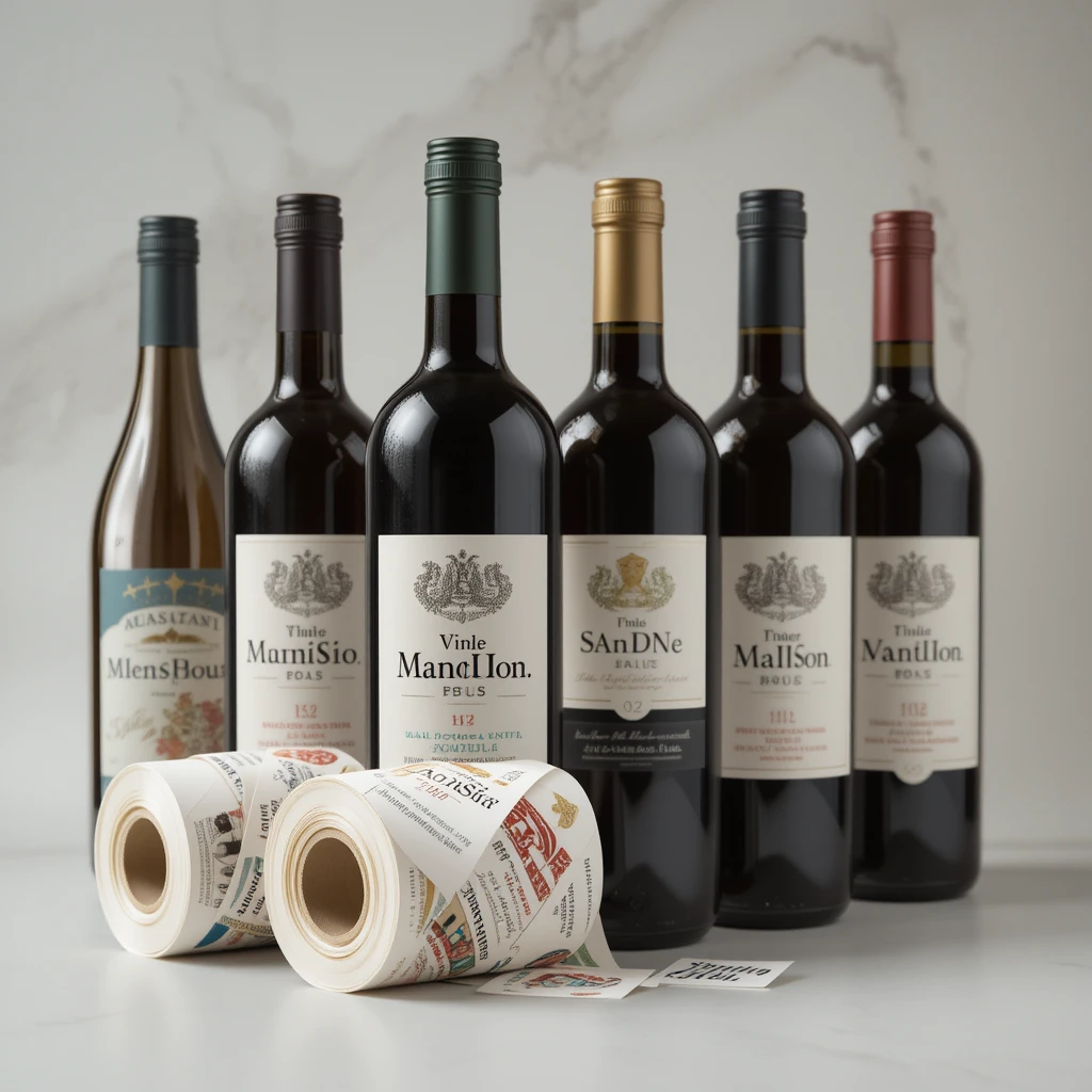 etiquetas vinos y licores